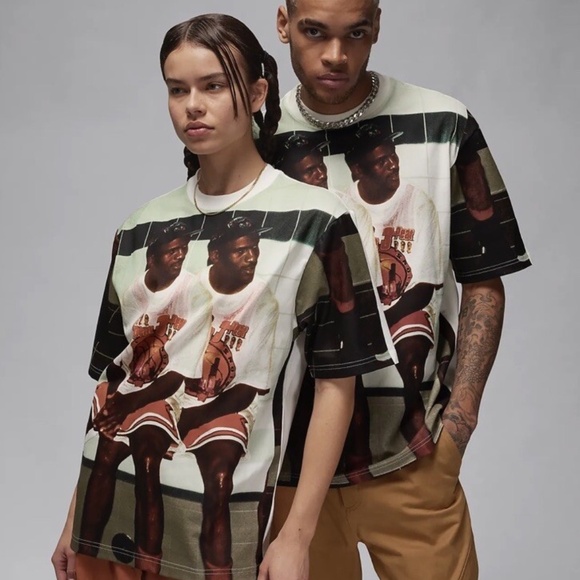 Mens Jordan Flight Heritage T-shirt - Size M - Picture 3 of 6